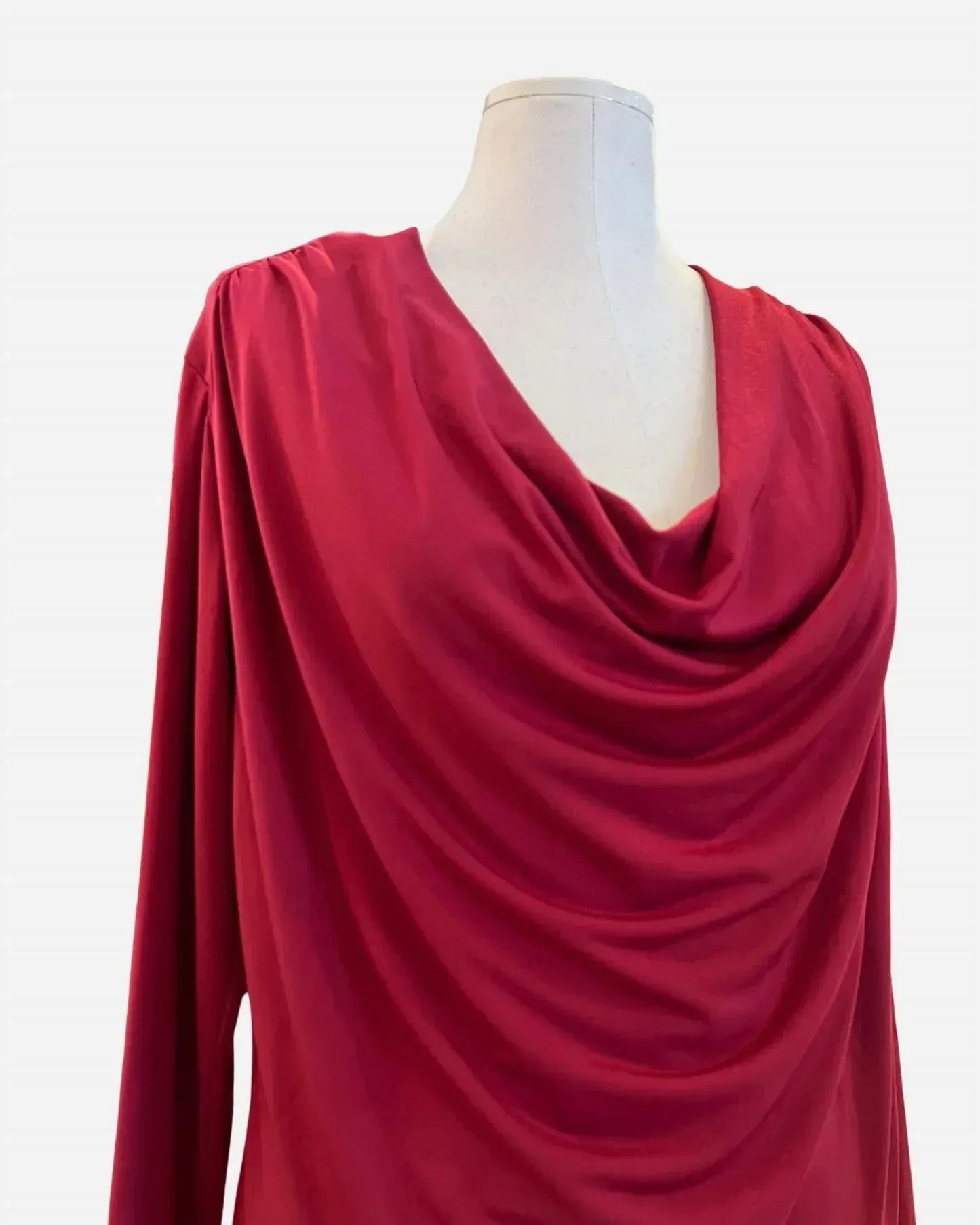 Women's Off-shoulder Cowl Neck Top