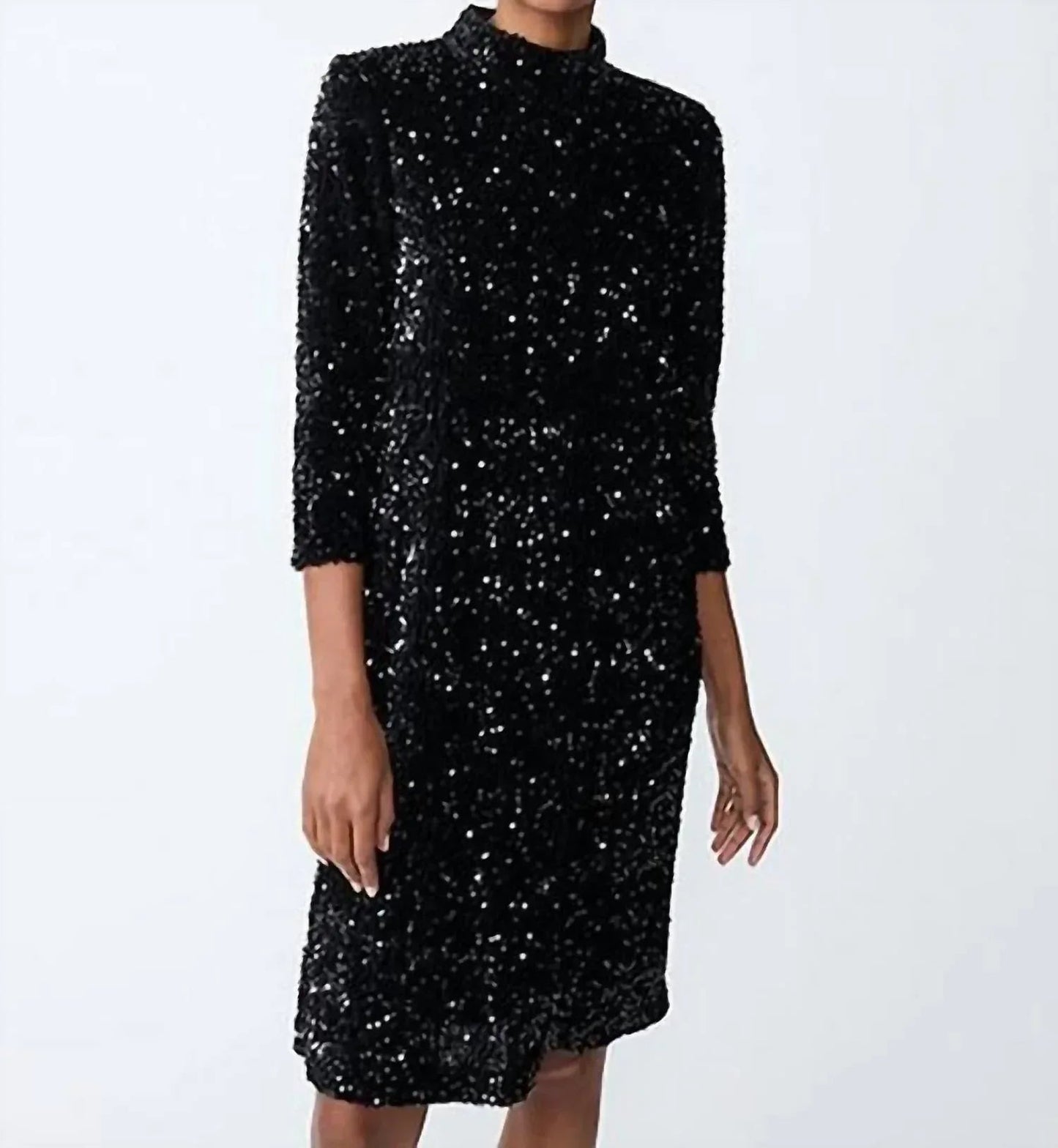 Pailletten-Shiftkleid