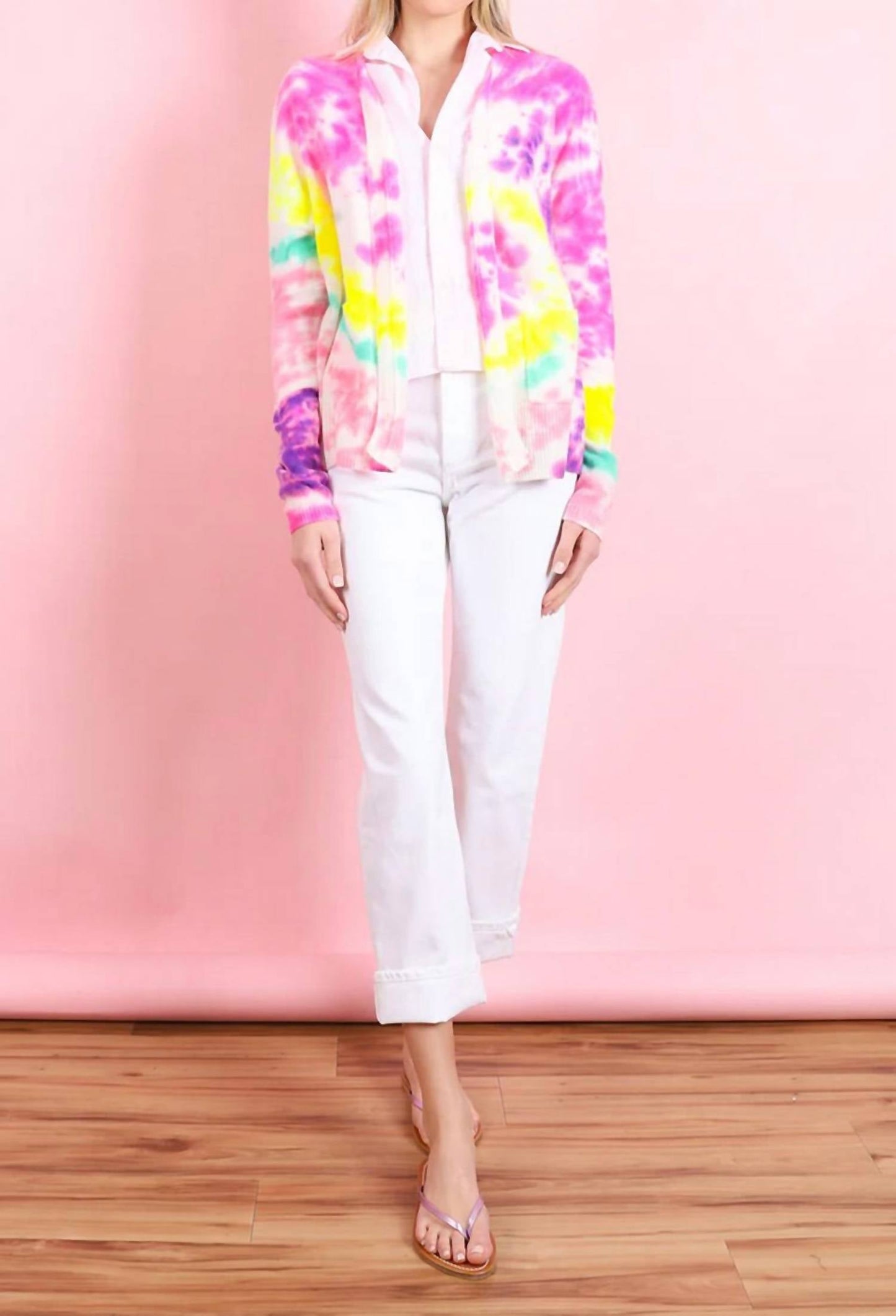 Cardigan mit langen Ärmeln und Taschen