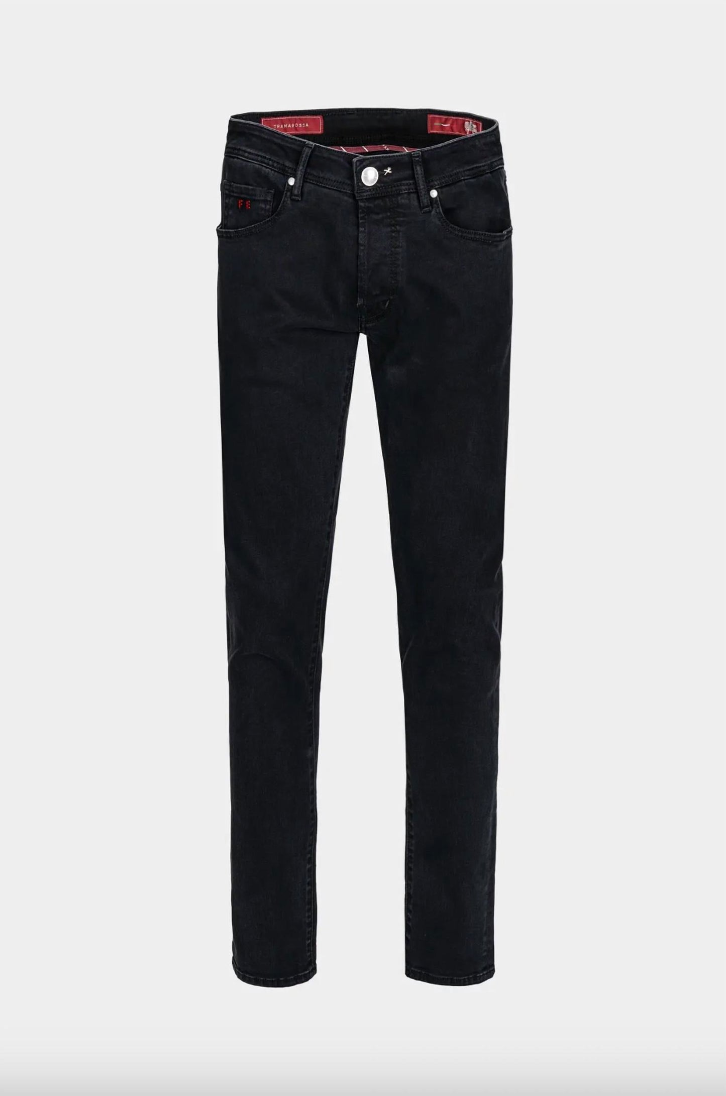 Herren Leonardo Stretch-Jeans mit schmalem, geradem Bein