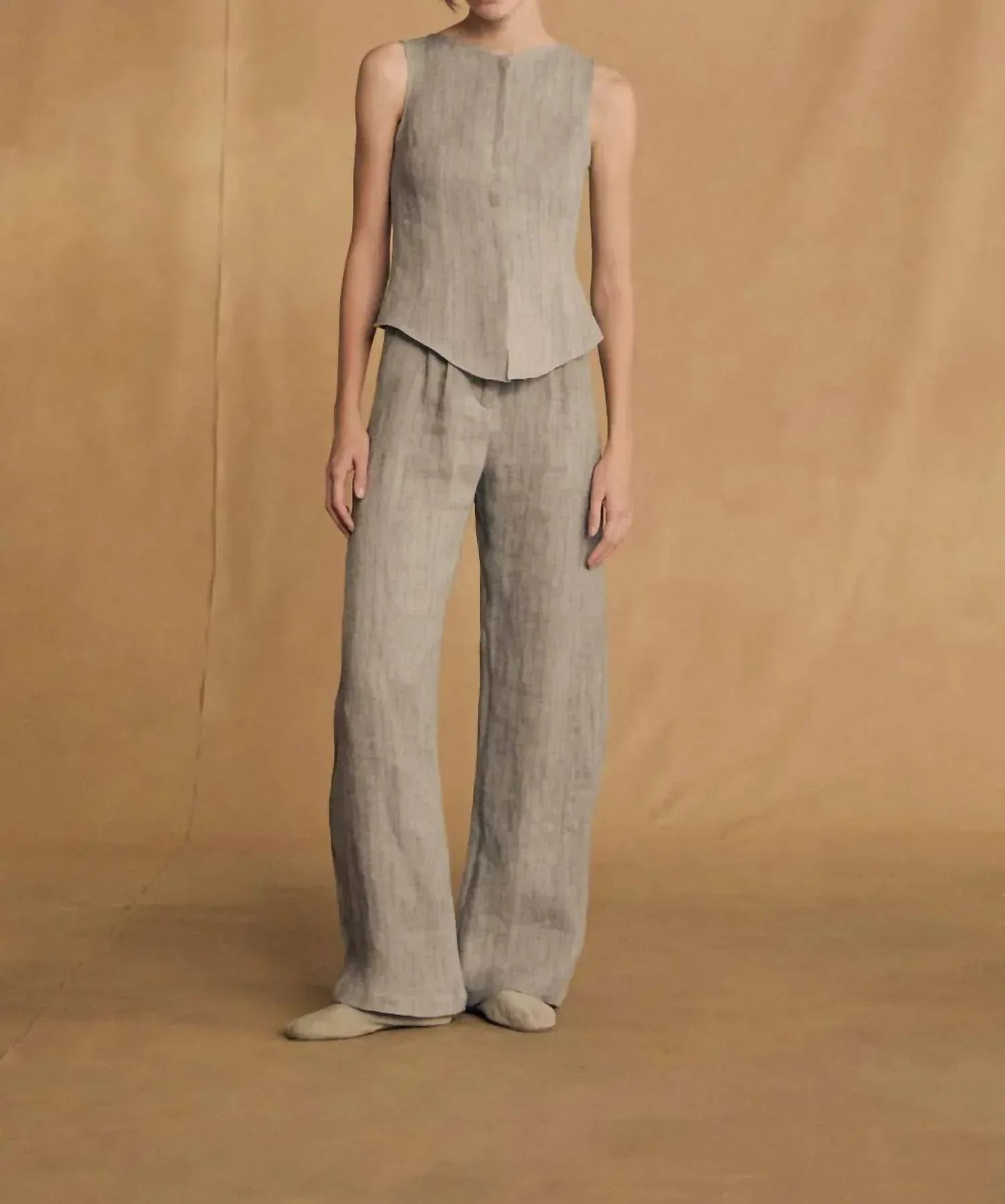 Lupe Leinenhose