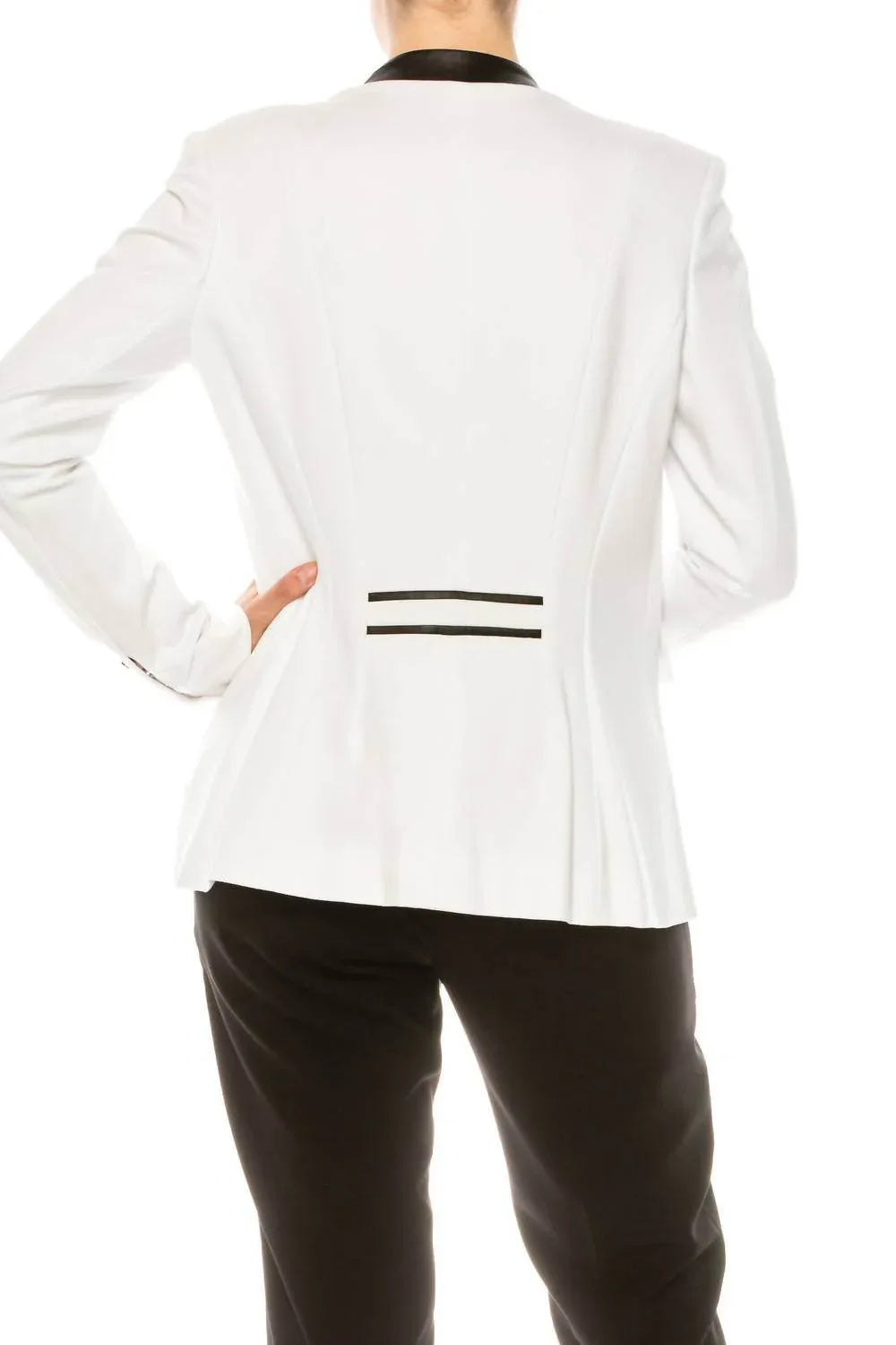 Langärmliger Blazer mit Knopfleiste