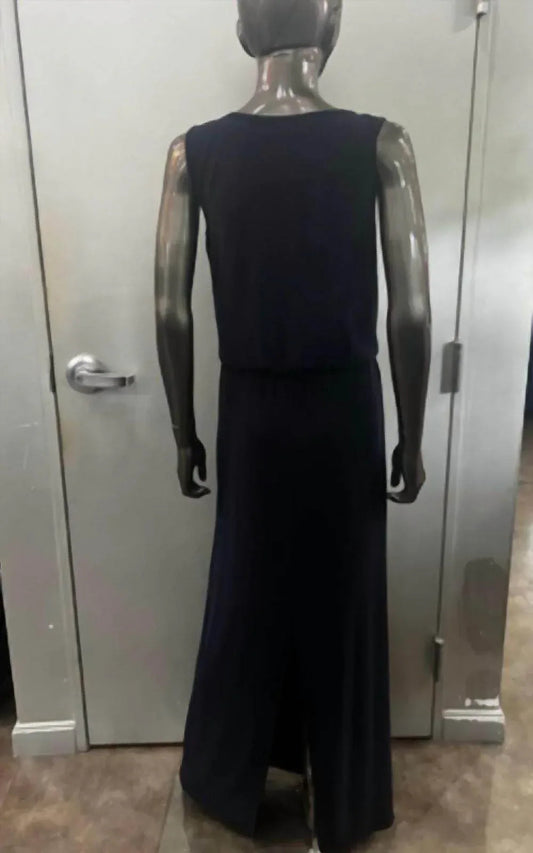 Damen Blouson-Oberteil langes Kleid