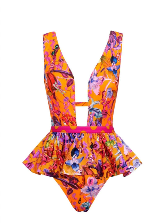 Women's Reversible Ruffle Belt