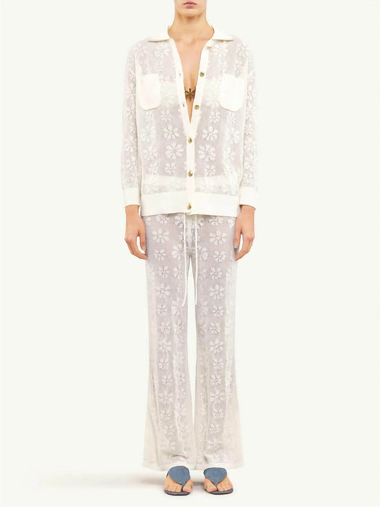 Delilah Crochet Pant