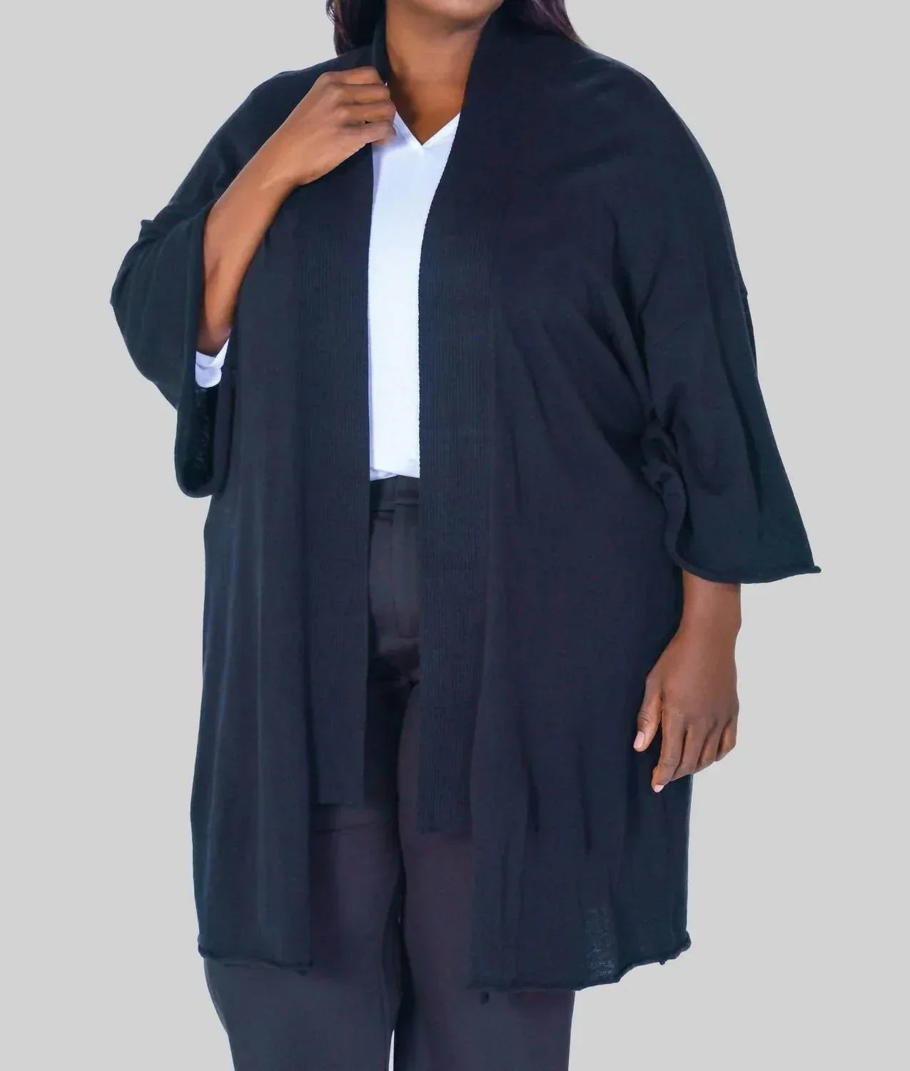 Mullein Cotton Cardigan - Plus