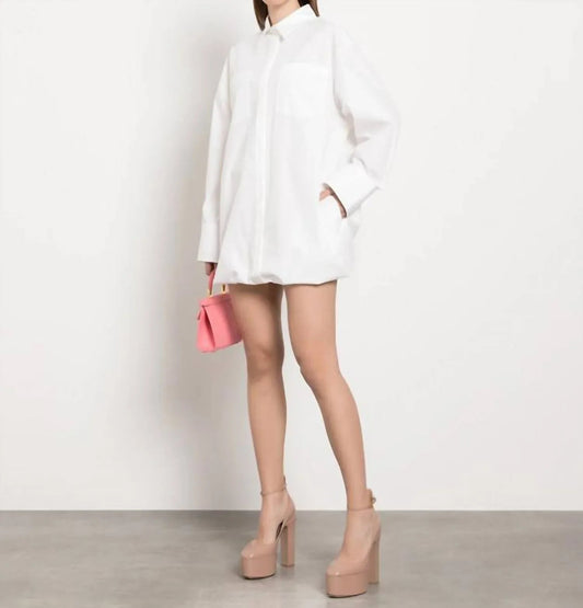 Button Shirt Dress