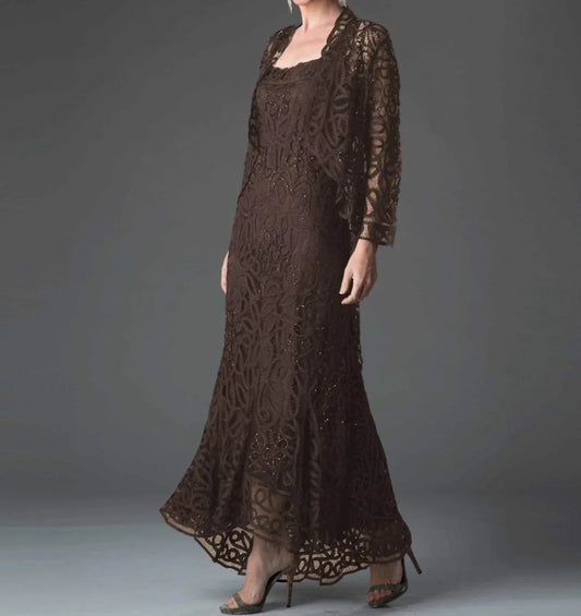 2-teiliges Jackenkleid