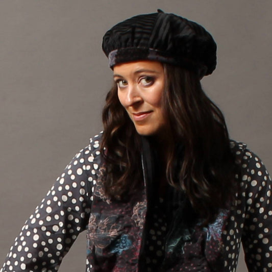 Women's Velvet Beret Hat