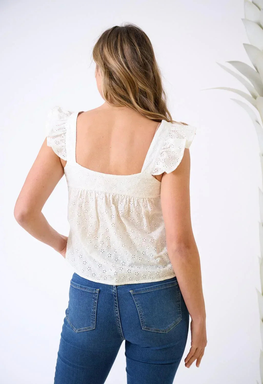 Lilly Flügelärmel-Tanktop