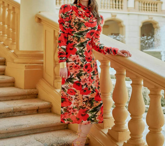 Alma Puff Sleeve Dress