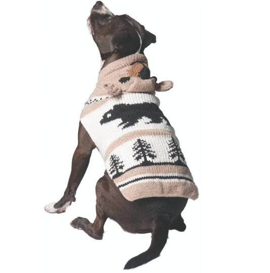 Brown Bear Dog Sweater