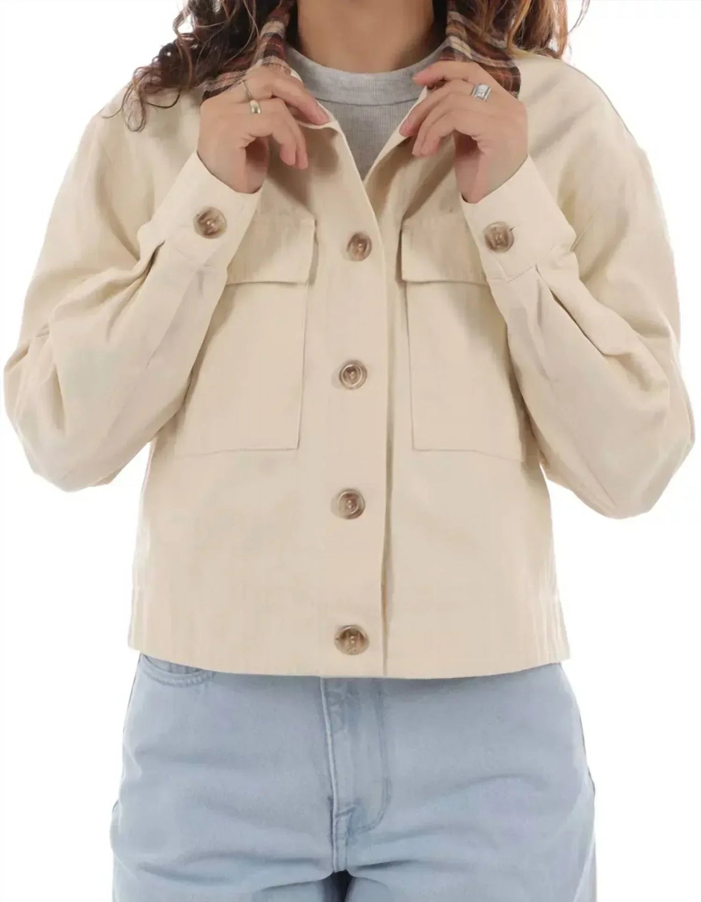 Dylan Cropped Shacket