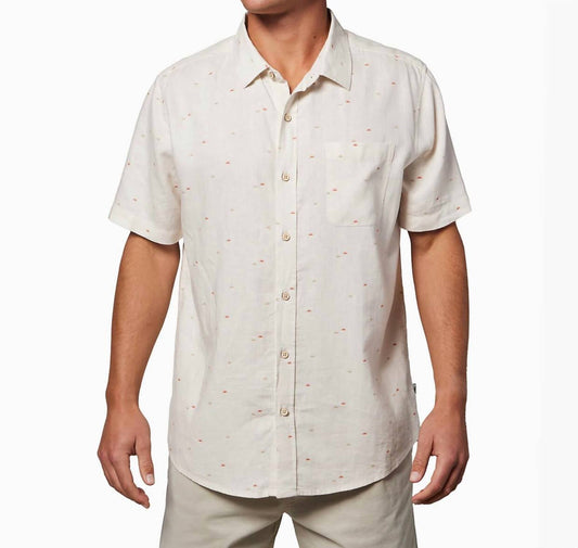 Coastline Short Sleeve Button Up Shirt