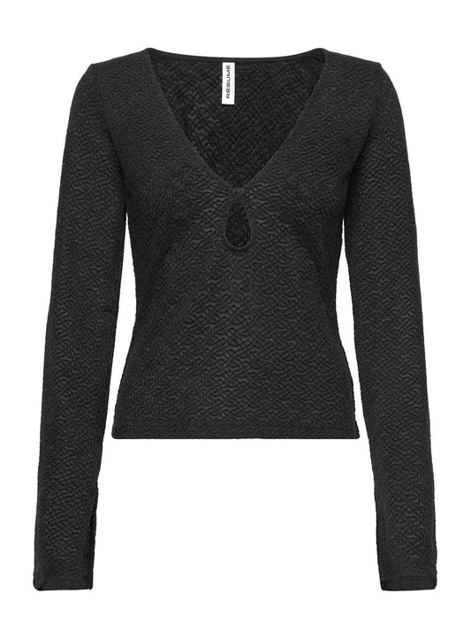 Women's Viennars Knit Keyhole Neck Blouse