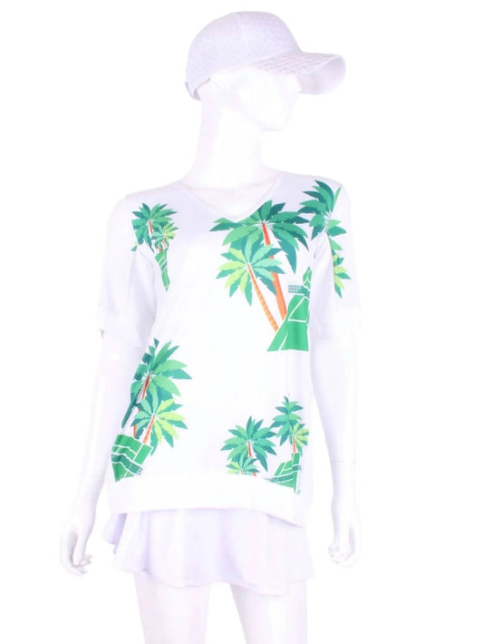 Women's Court Baggy Vee Tee