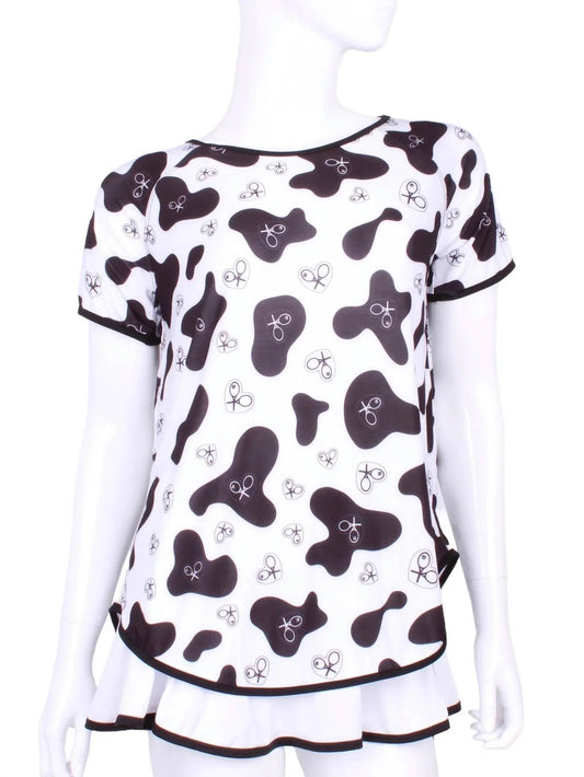 Women's Limited Short Sleeve Tie Back Top