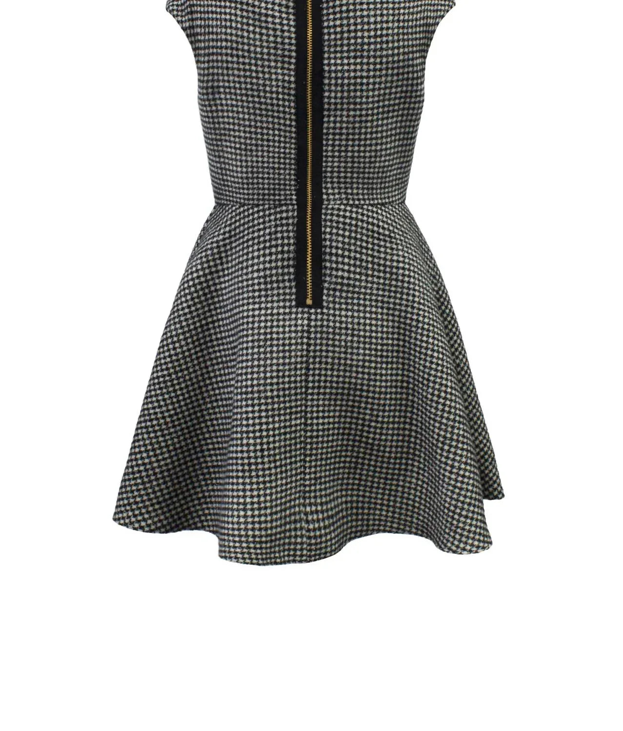 Mädchenkleid David Charles Houndstooth mit Kappenärmeln