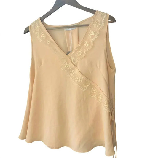 Women's Lace V-neck Blouse