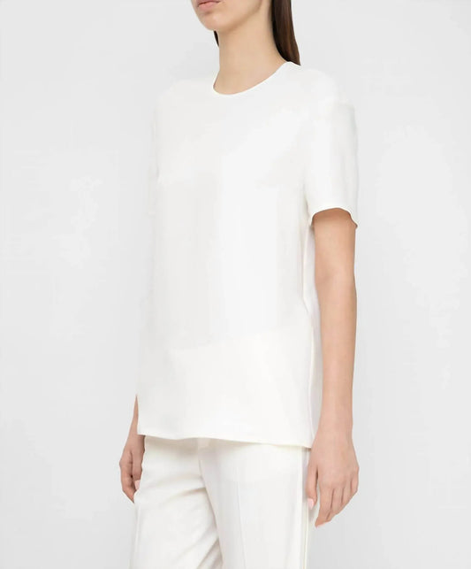Button Silk Blouse