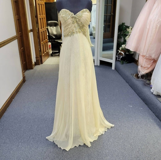 Women's Strapless Flowy Dress