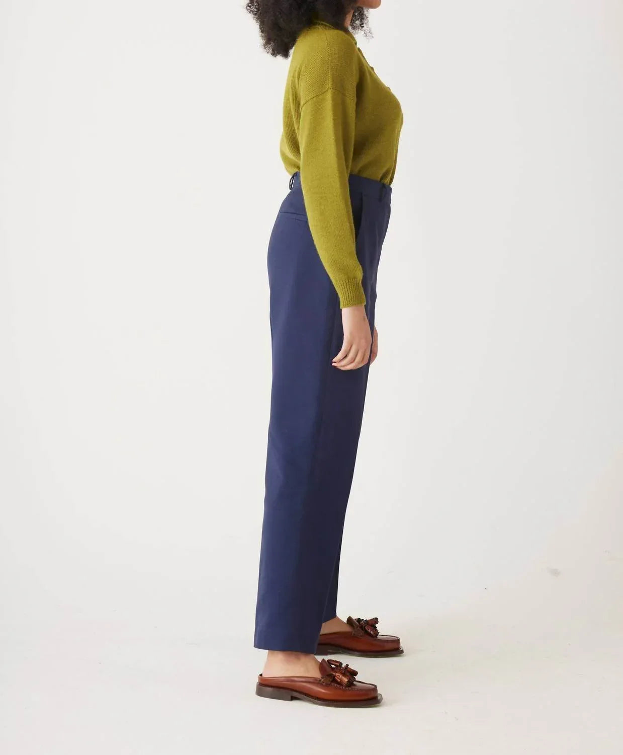Piper Cotton Twill Full Length Pants