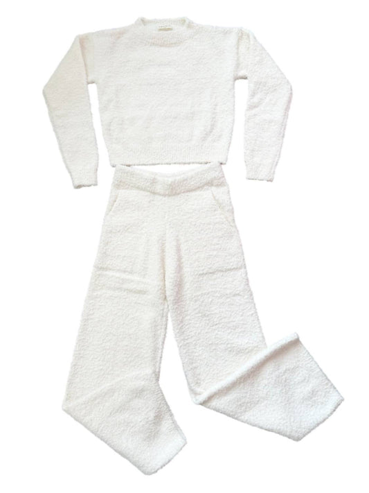 Mädchen Sherpa Hose mit weitem Bein