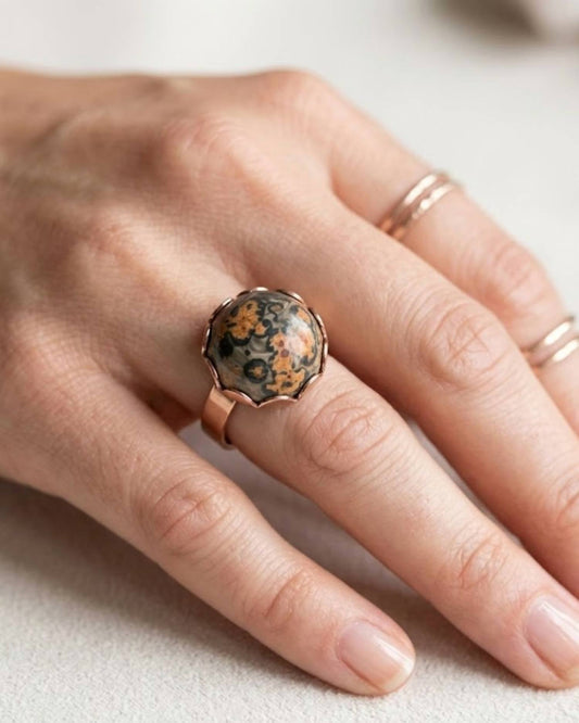 Women's Vintage Stone Ring