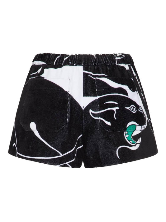 Women's Panther Terry Cloth Shorts
