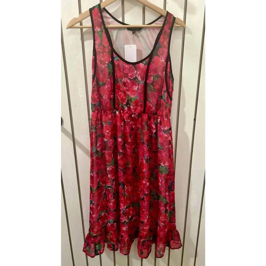 Women's Floral Mini Dress