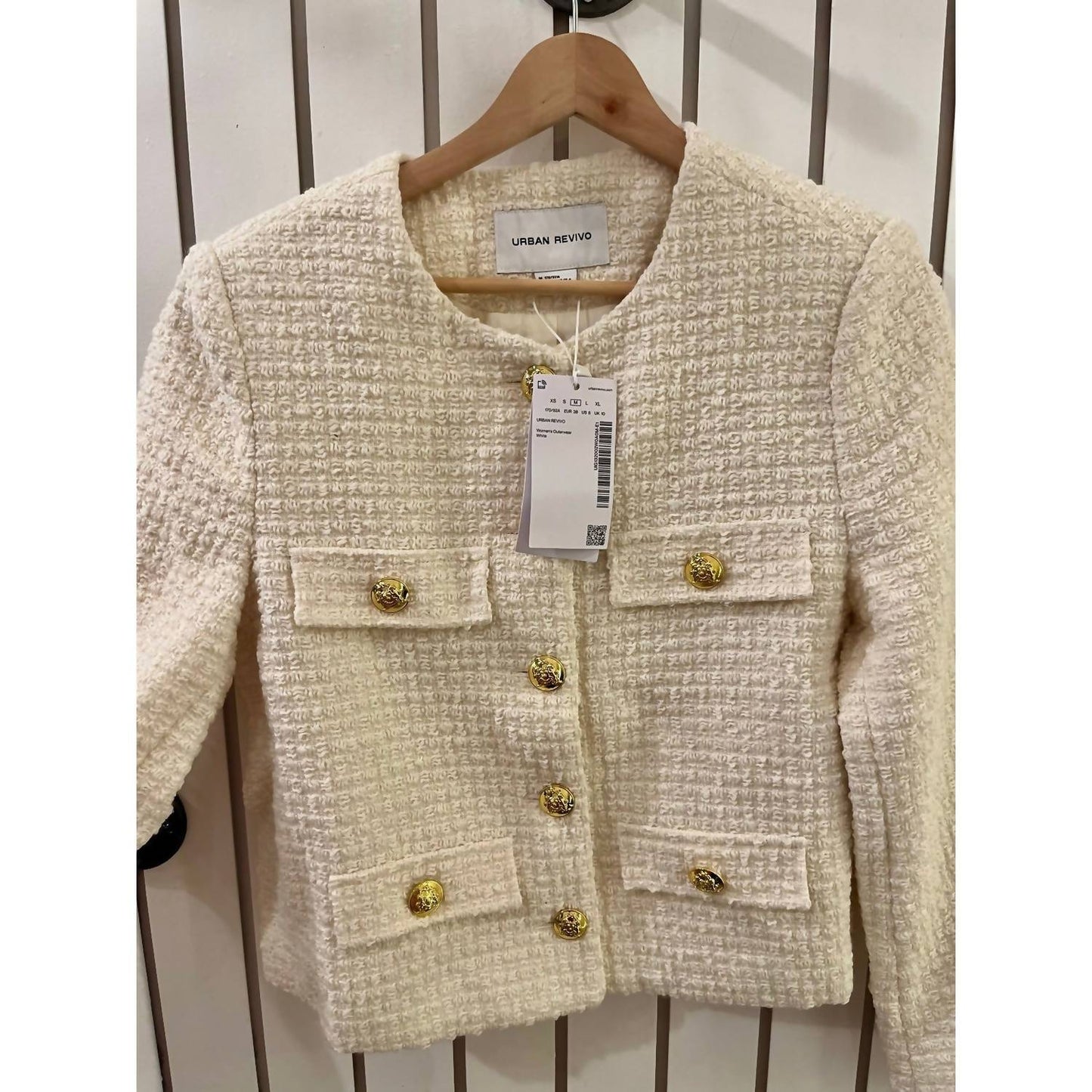 Tweedjacke mit mehreren Taschen