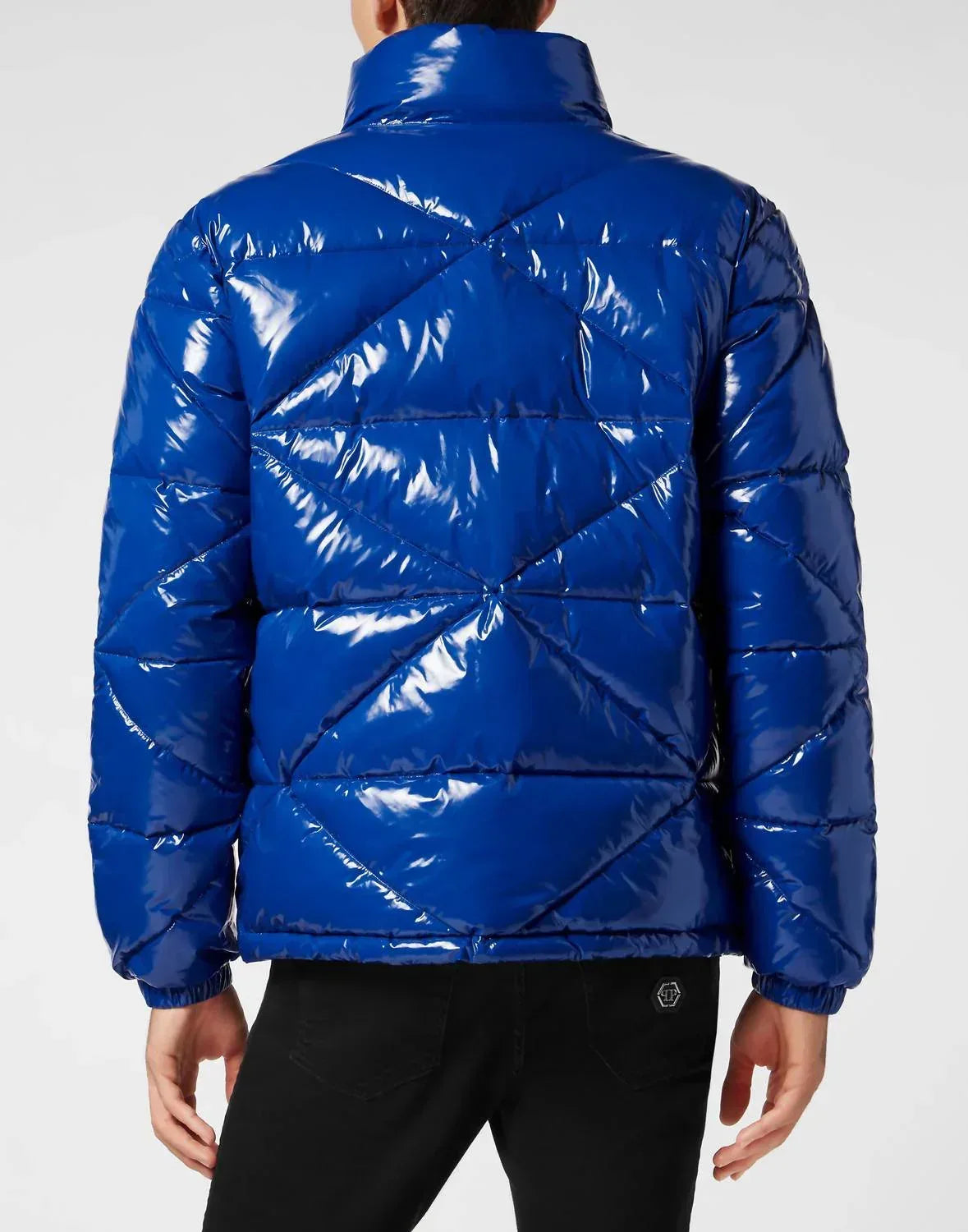 Quilted Hexagon Down Jacket