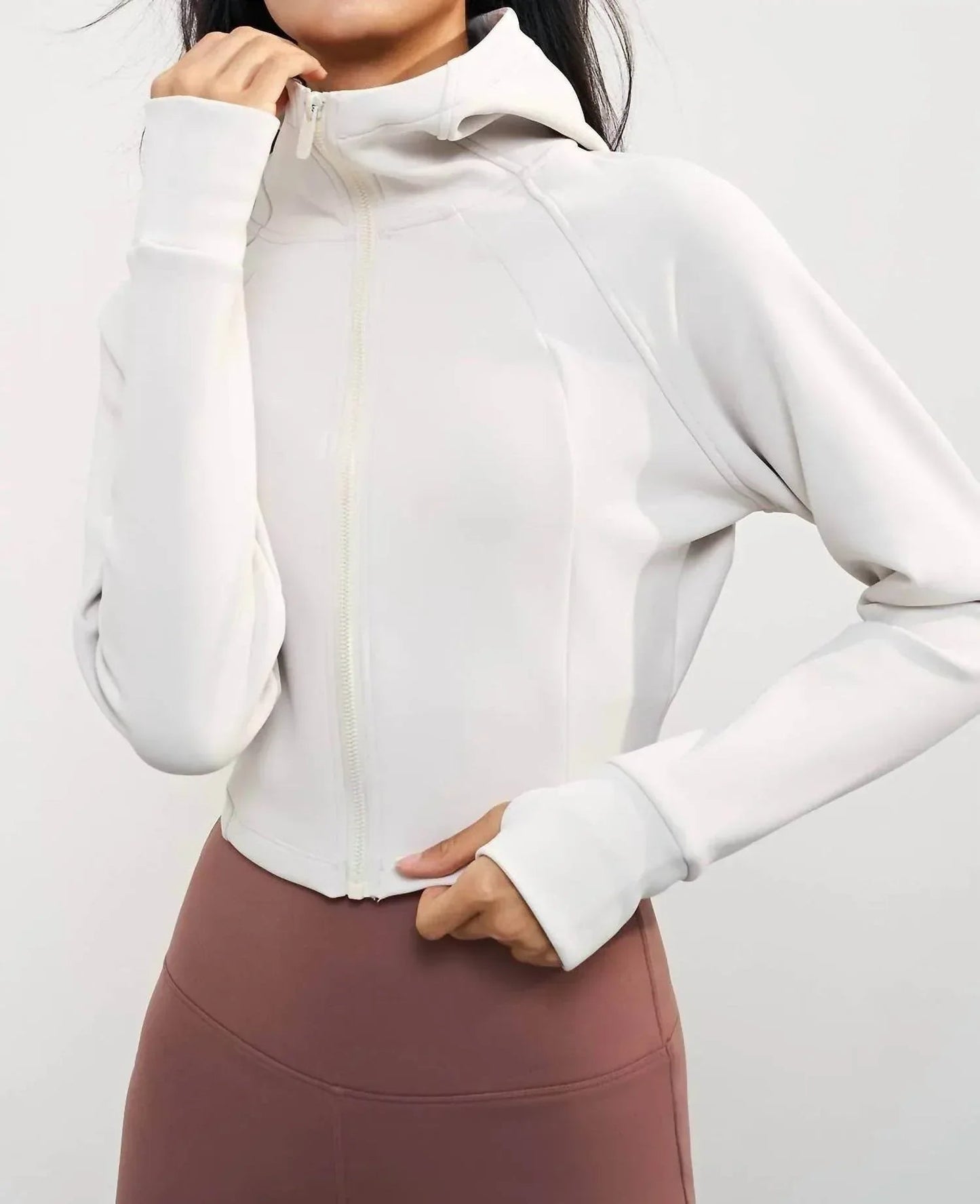 LuminaLuxe Fleece-Trainingsjacke