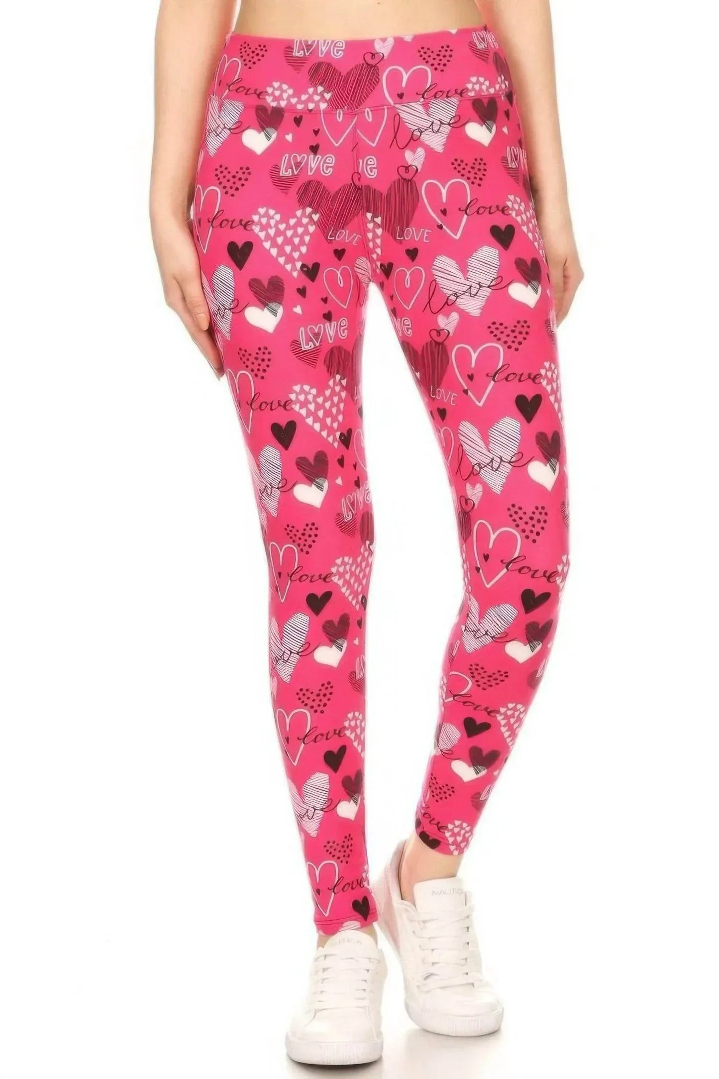Valentinstags-Herz-Leggings