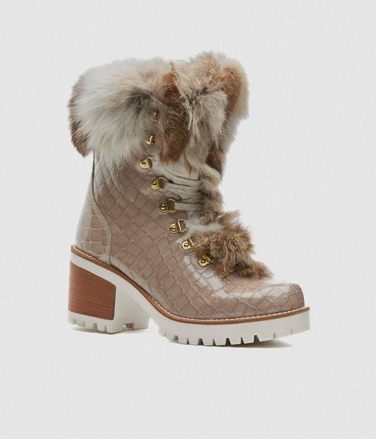 Damen-Schnürstiefeletten Alisa aus Leder