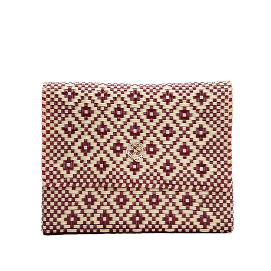 Women's Handmade Aztec Long Metal Chain Strap Crossbody Bag