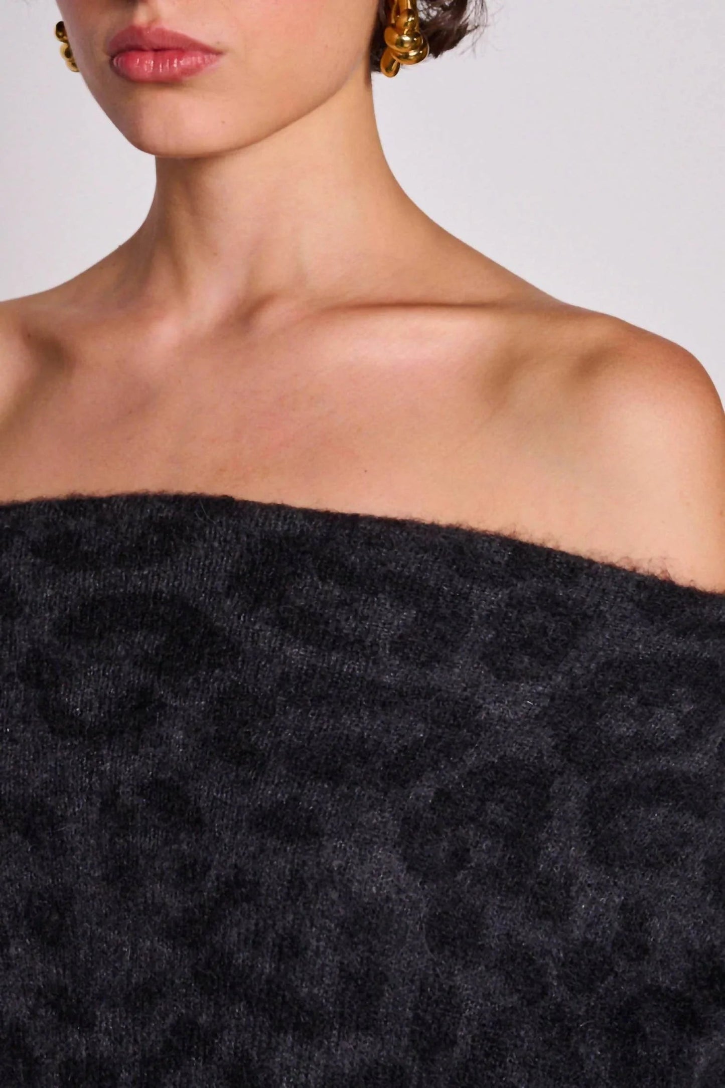 Mohair Wool Polyamide Sweater