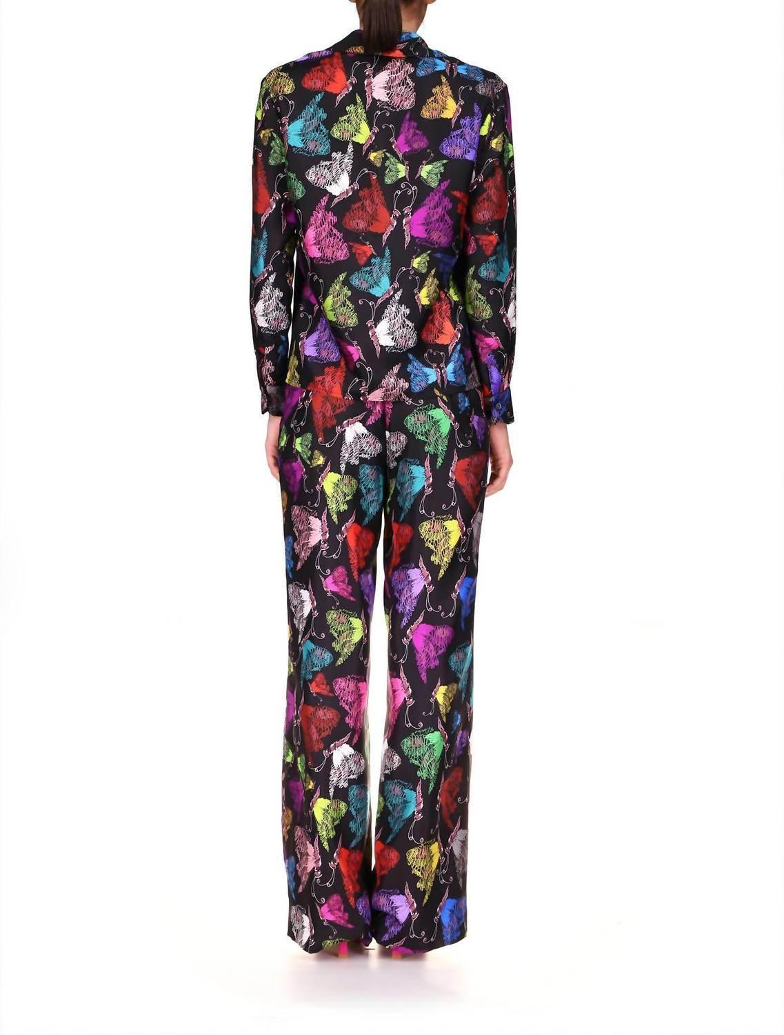 Mille Papillons Pajama Blouse