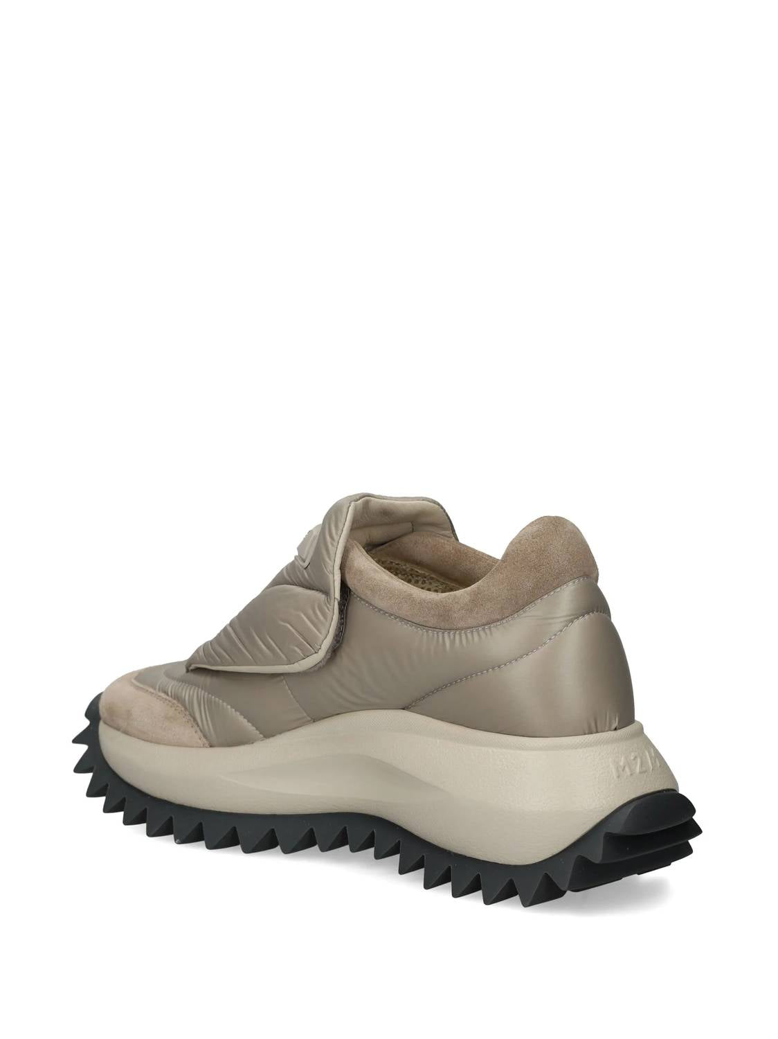 Damen-Velcro-Sneaker mit Felleinsatz