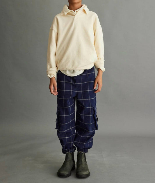 Kinder Tobias Plaid Flanellhose