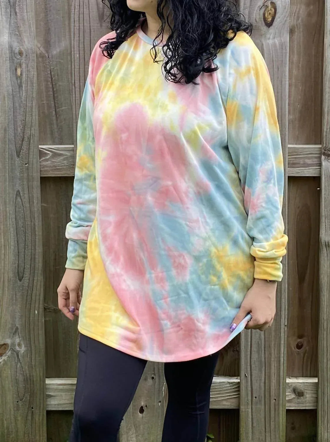 Batik-Raglan-Tunika