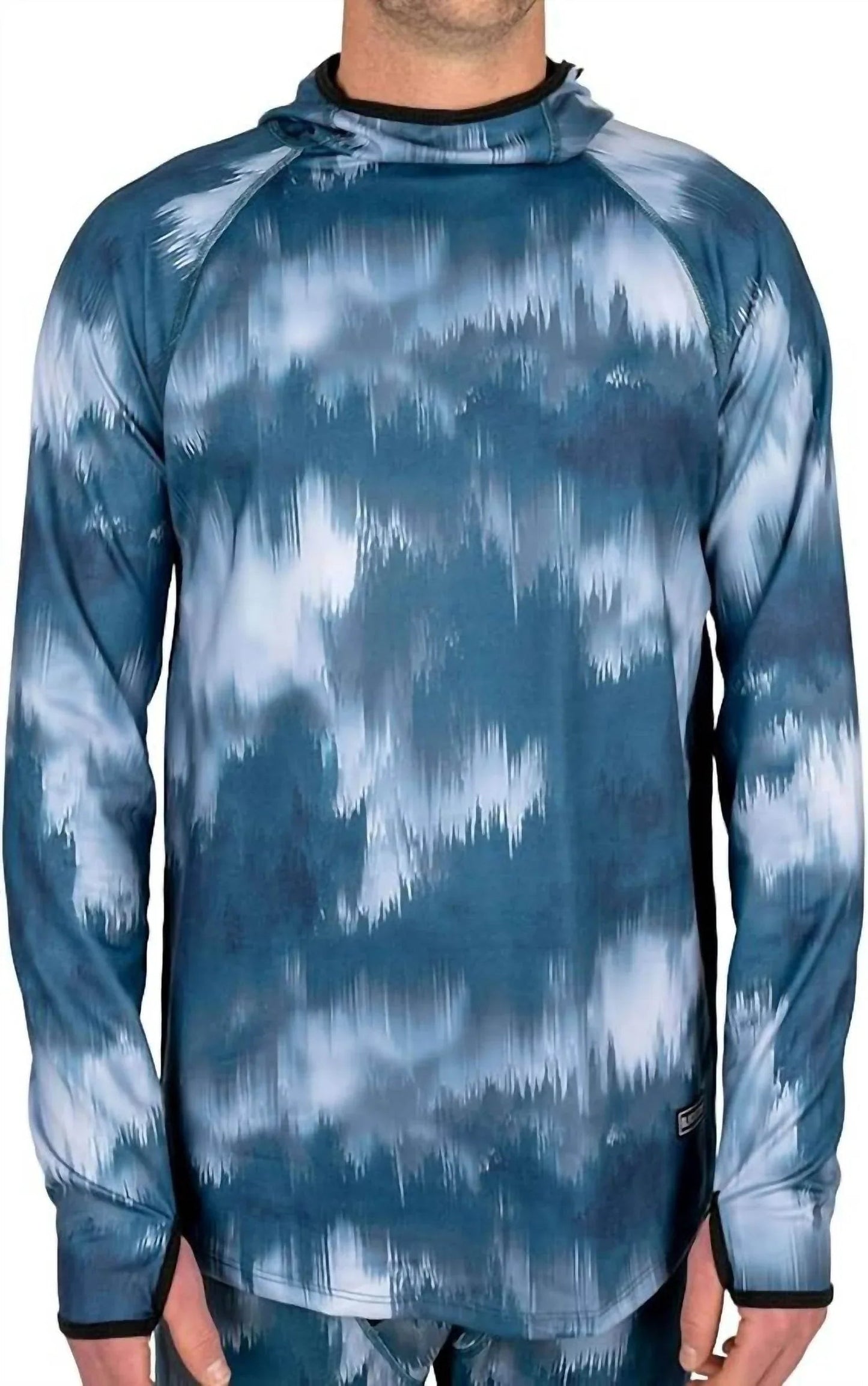 Kapuzen-Baselayer-Oberteil für Herren