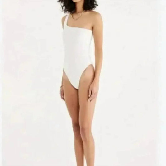 Cassidy One Shoulder Maillot Bathing Suit/Body Suit