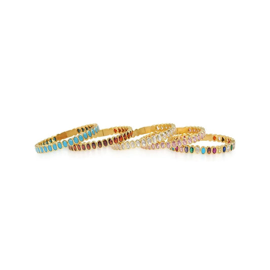 Women's Jeweled Tennis Bangle