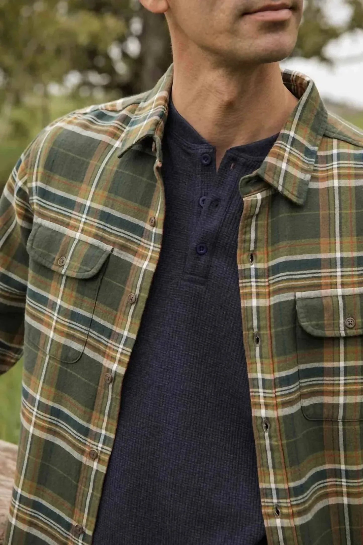 Cole Slim Fit Brushed Cotton Shirt