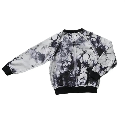 Boys Rugged Seam Tie-dye Sweatshirt