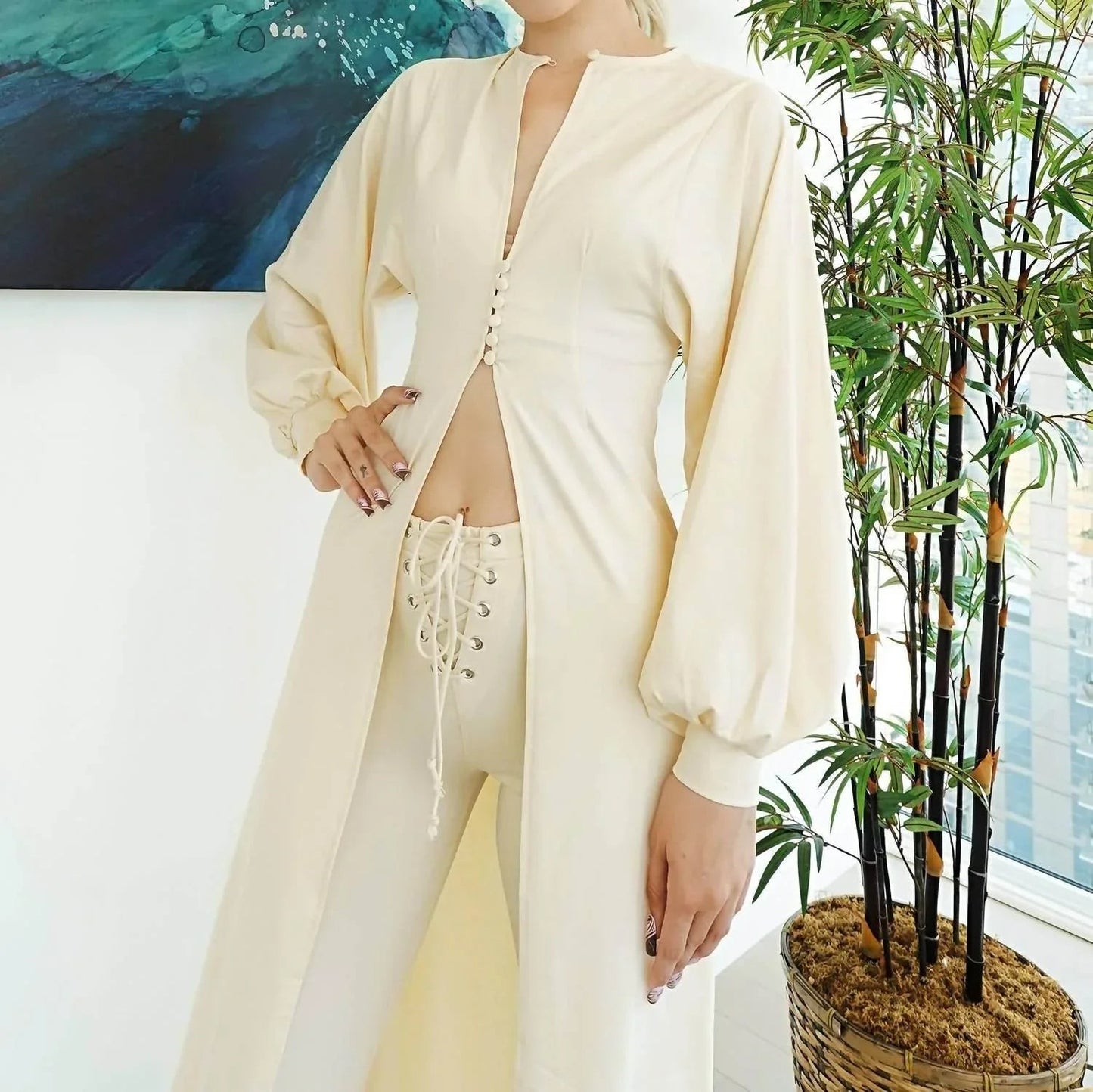 Ify Longsleeve Duster