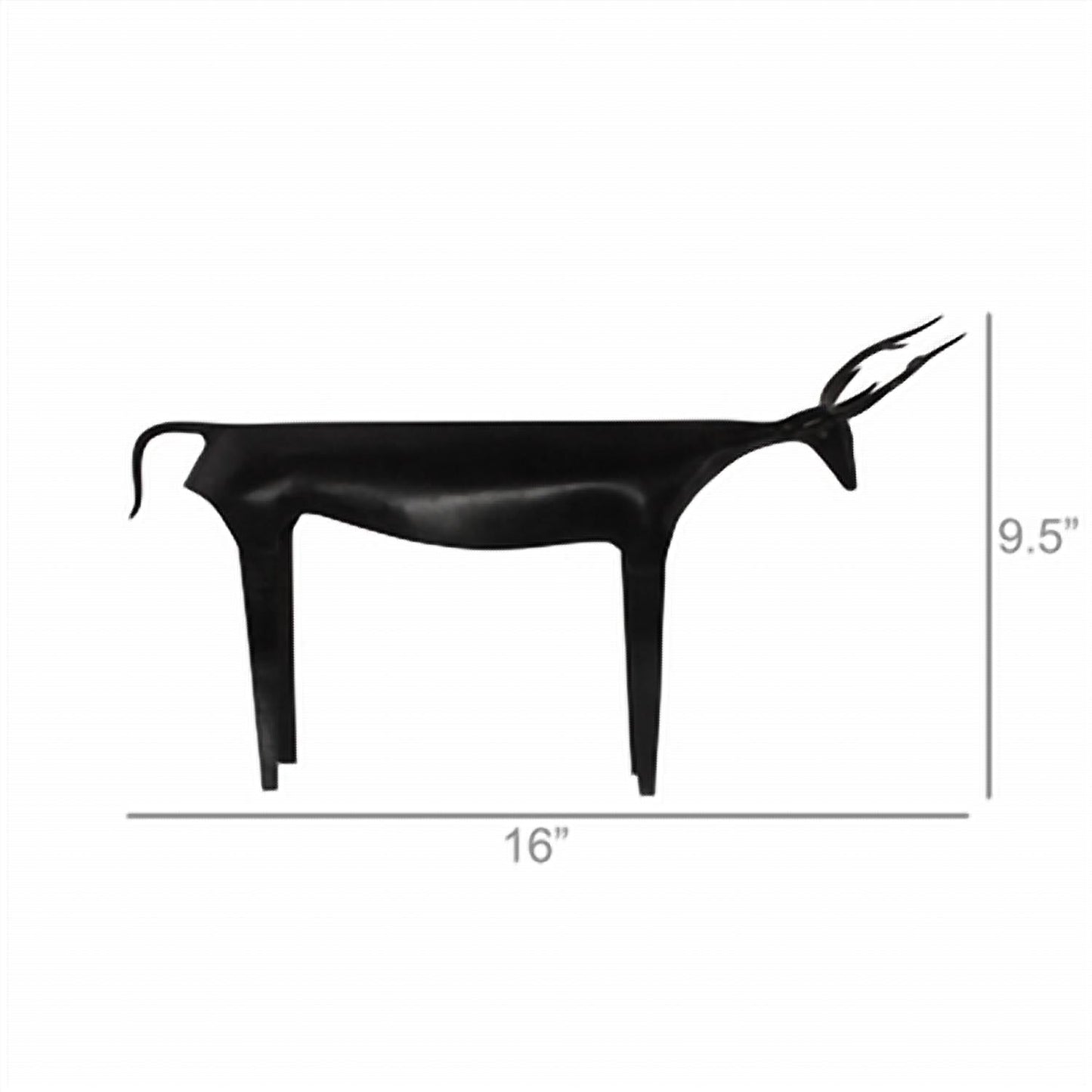 Iron Rustic Deer Decor