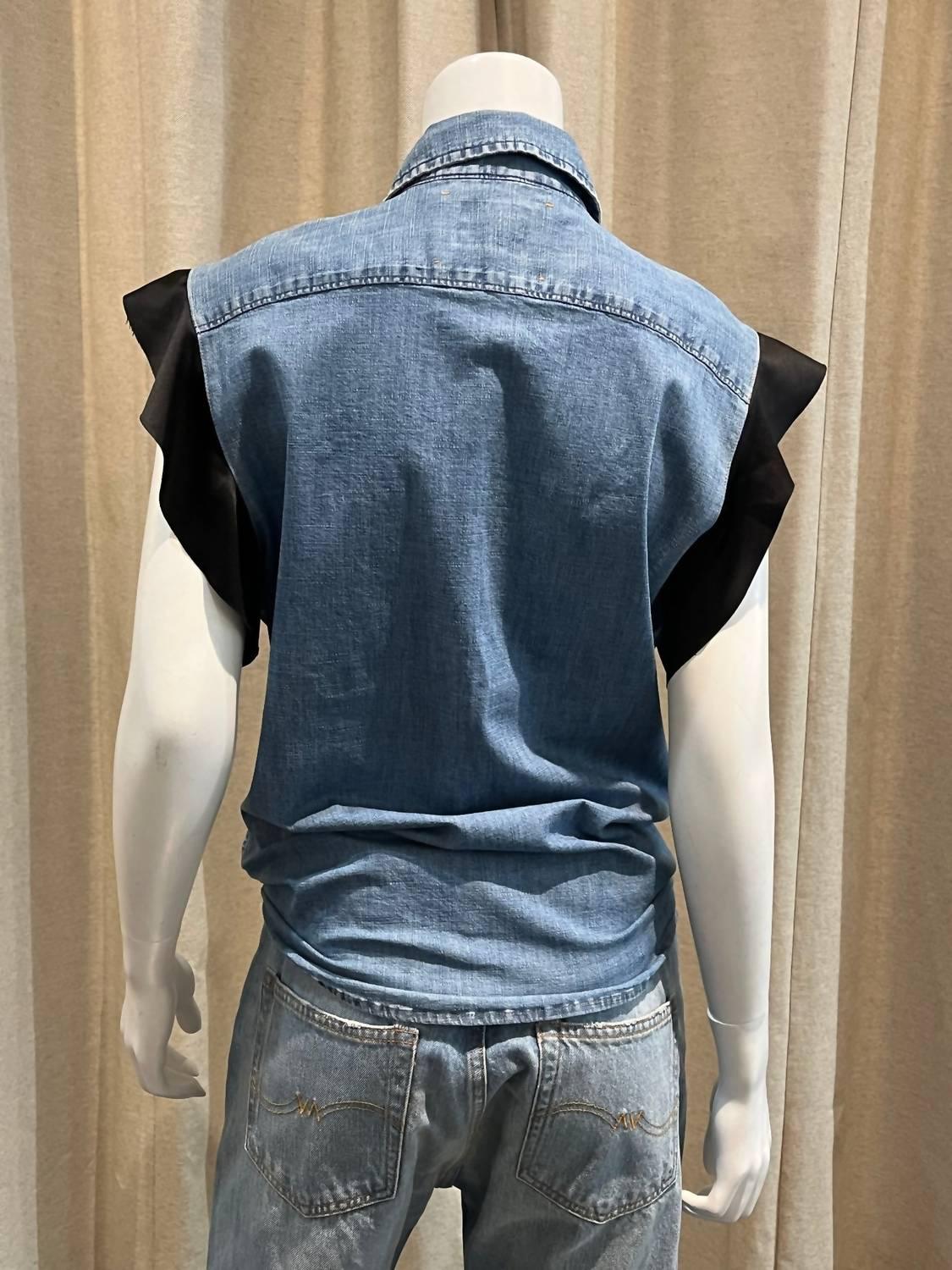 Westernhemd für Damen „Hank Vintage“ mit Rüschen