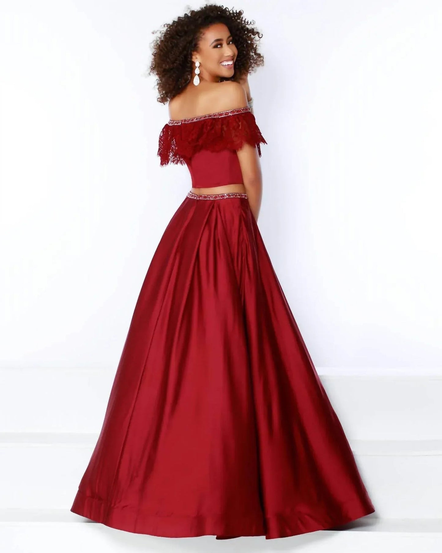 Off The Shoulder Prom Dress